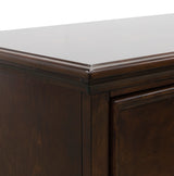 Danabrin Brown Full Panel 6-Piece Bedroom Set w/ 2 Nightstands