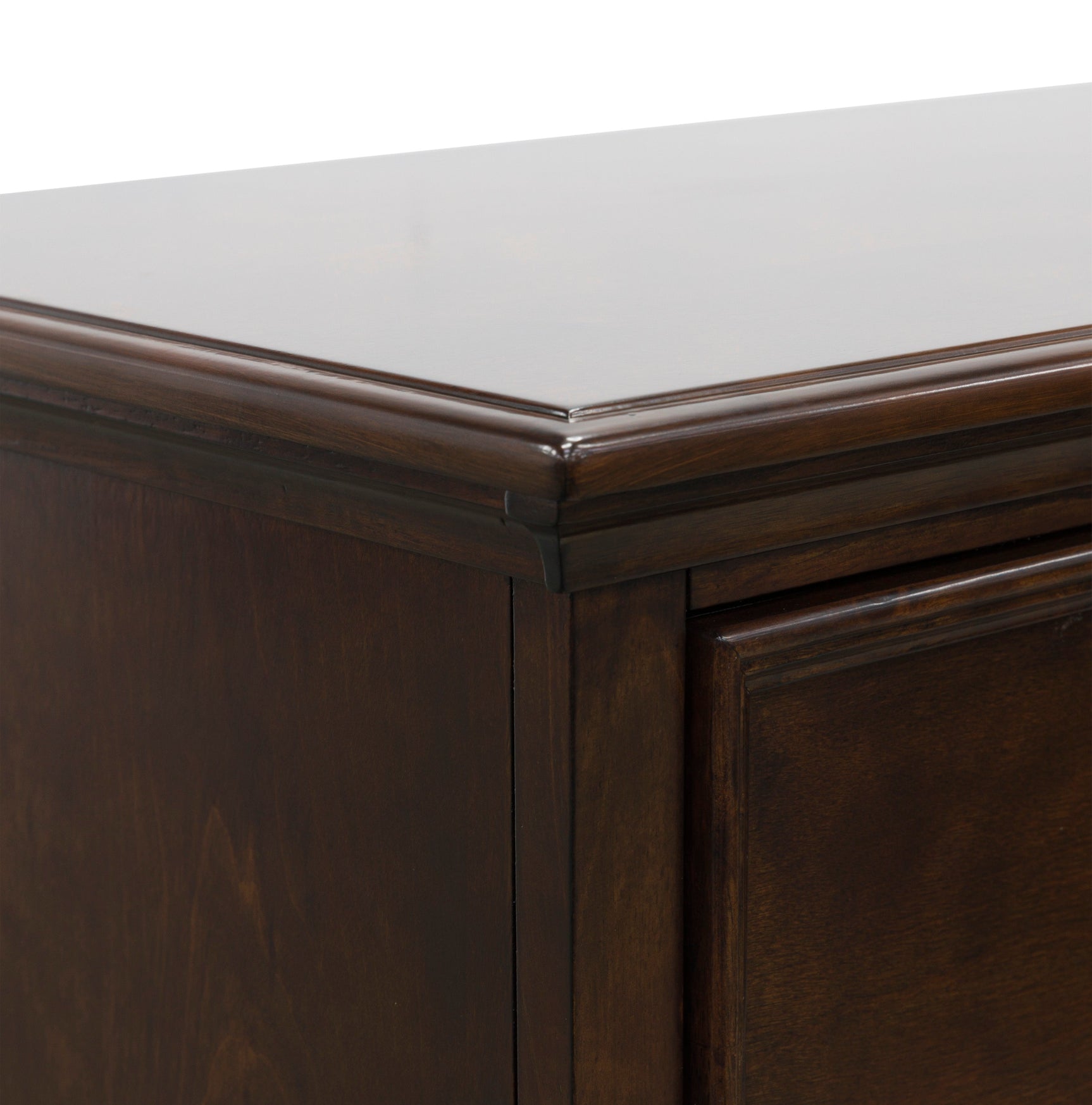 Danabrin Brown Full Panel 6-Piece Bedroom Set w/ 2 Nightstands