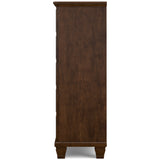 Danabrin Brown Twin Panel 6-Piece Bedroom Set w/ 2 Nightstands (Online Special Price)