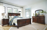 Porter Rustic Brown King Panel Bed - Ornate Home