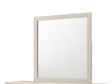 Atticus White Dresser Top Mirror - Ornate Home