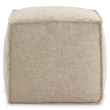 Pouf Ivory Ottoman