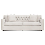 Candace Ivory Sofa (96")