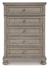 Lettner Light Gray Chest 48"H - Ornate Home