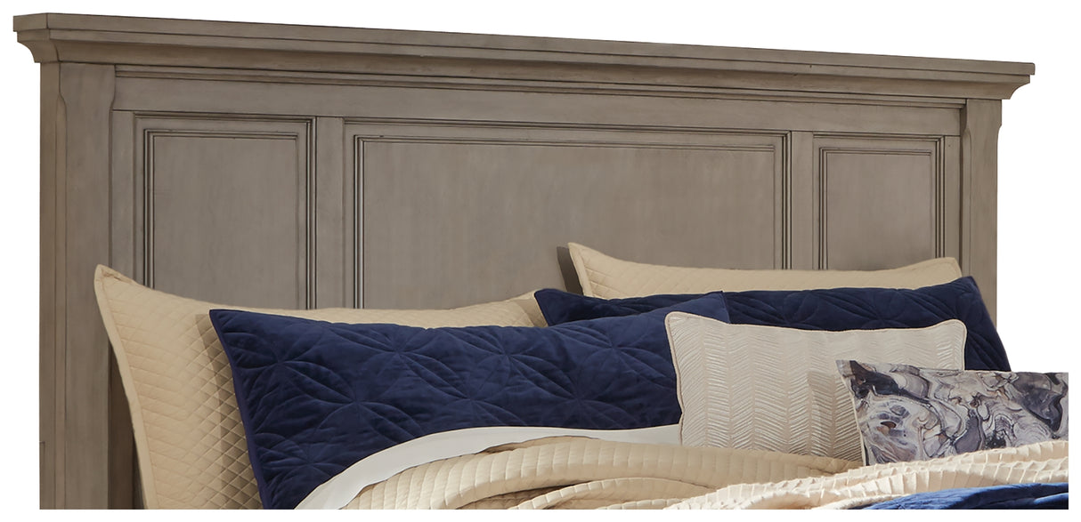 Lettner Light Gray Queen Panel Headboard - Ornate Home