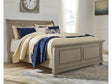 Lettner Light Gray Queen Sleigh Bed - Ornate Home