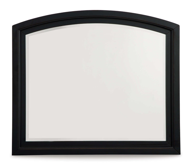 Chylanta Black Bedroom Mirror - Ornate Home