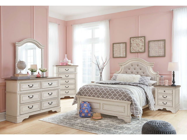 (Online Special Price) Realyn Full Panel Youth Bedroom Set / 5pc - Ornate Home