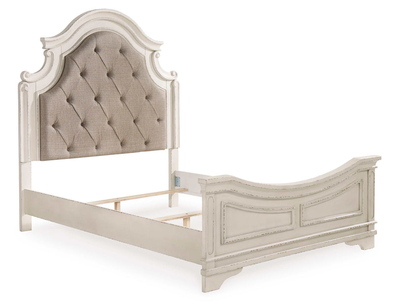Realyn Queen Upholstered Panel Bed - Ornate Home