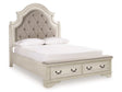 (Online Special Price) Realyn Queen Upholstered Bed - Ornate Home