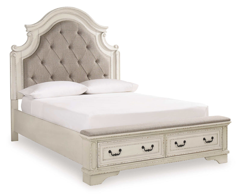 (Online Special Price) Realyn Queen Upholstered Bed - Ornate Home