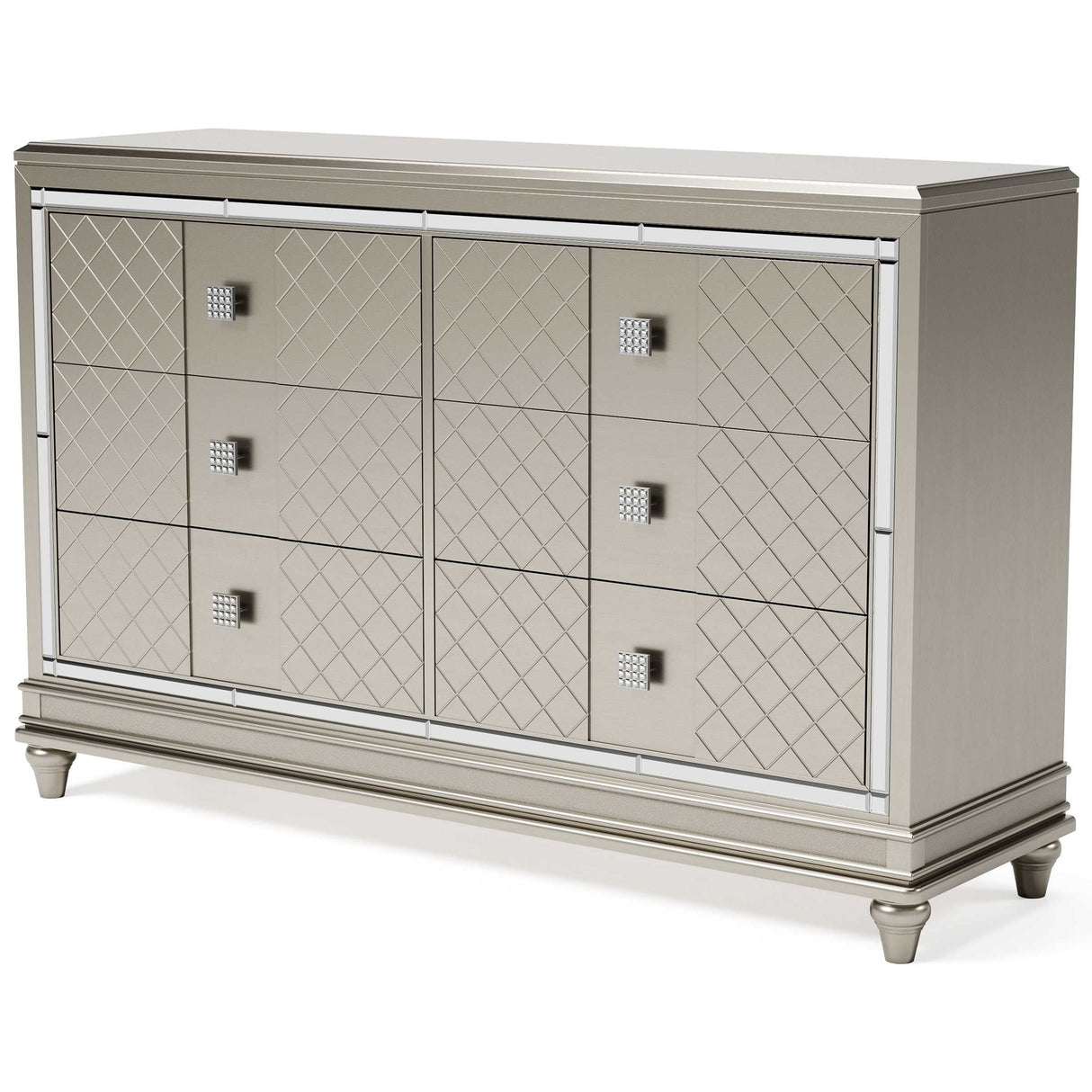 Chevanna Platinum Dresser - Ornate Home