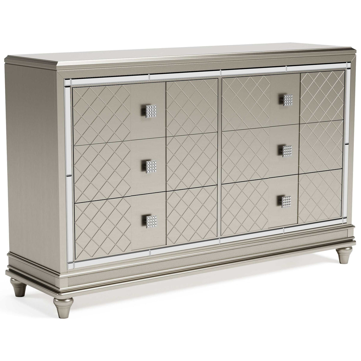 Chevanna Platinum Dresser - Ornate Home