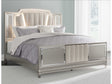 Chevanna Platinum Cal. King Upholstered Panel Bed - Ornate Home