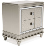 Chevanna Platinum Nightstand - Ornate Home