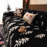 Modern Couch Covers for Couches Large Decorative Throw Blanket with Tassels for Couch