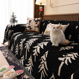 Modern Couch Covers for Couches Large Decorative Throw Blanket with Tassels for Couch