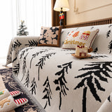 Modern Couch Covers for Couches Large Decorative Throw Blanket with Tassels for Couch