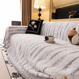 Chenille Oversized Throws for Couches, Washable and Durable Sofa Slipcover for Pets