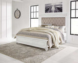 Kanwyn Queen Panel Bed w/ Uph. HB - Ornate Home