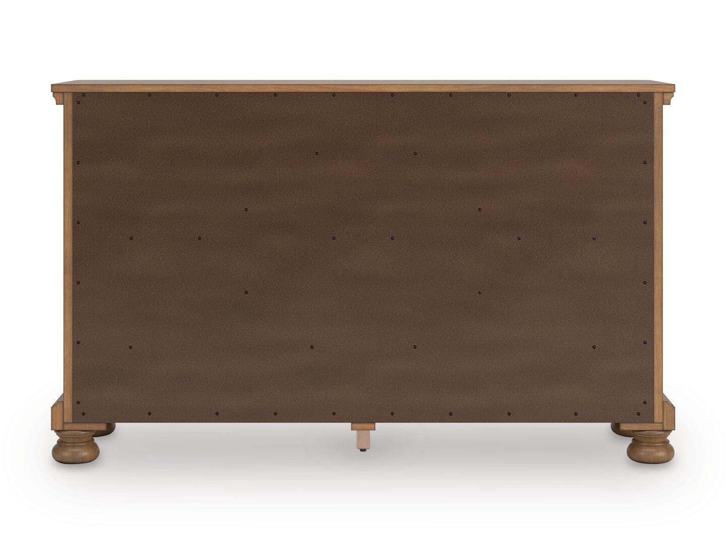 Feddinger Medium Brown California King Panel Storage Bed, Dresser and Nightstand
