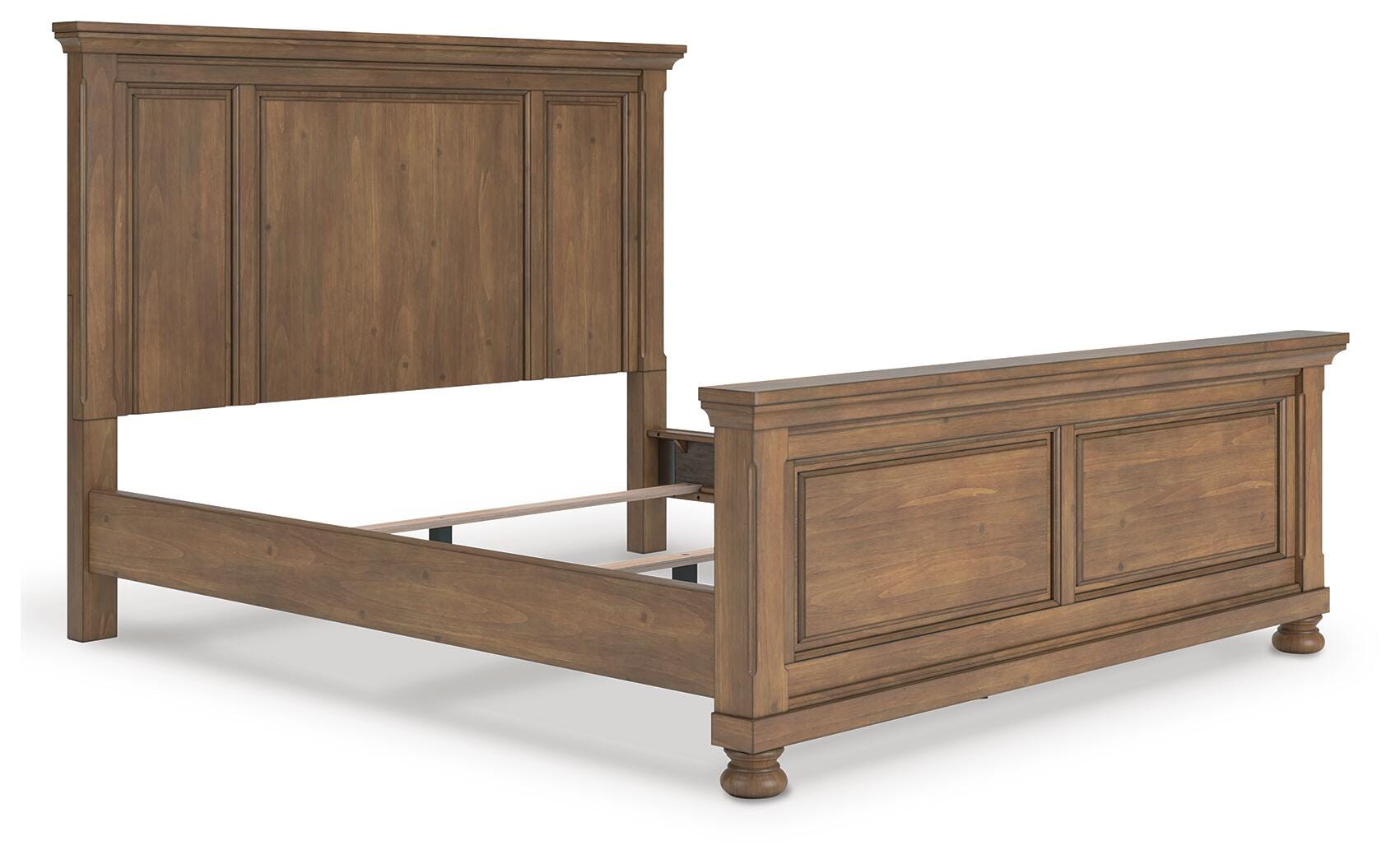 Vandenmore Medium Brown California King Panel Bed