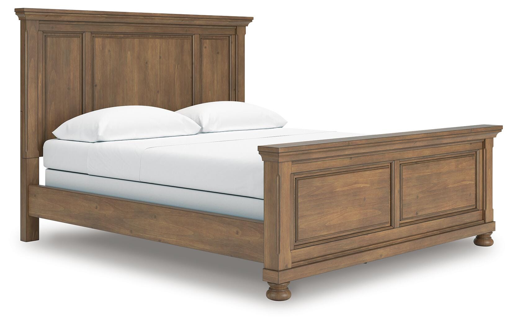Vandenmore Medium Brown California King Panel Bed