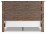 Vandenmore Medium Brown California King Panel Bed