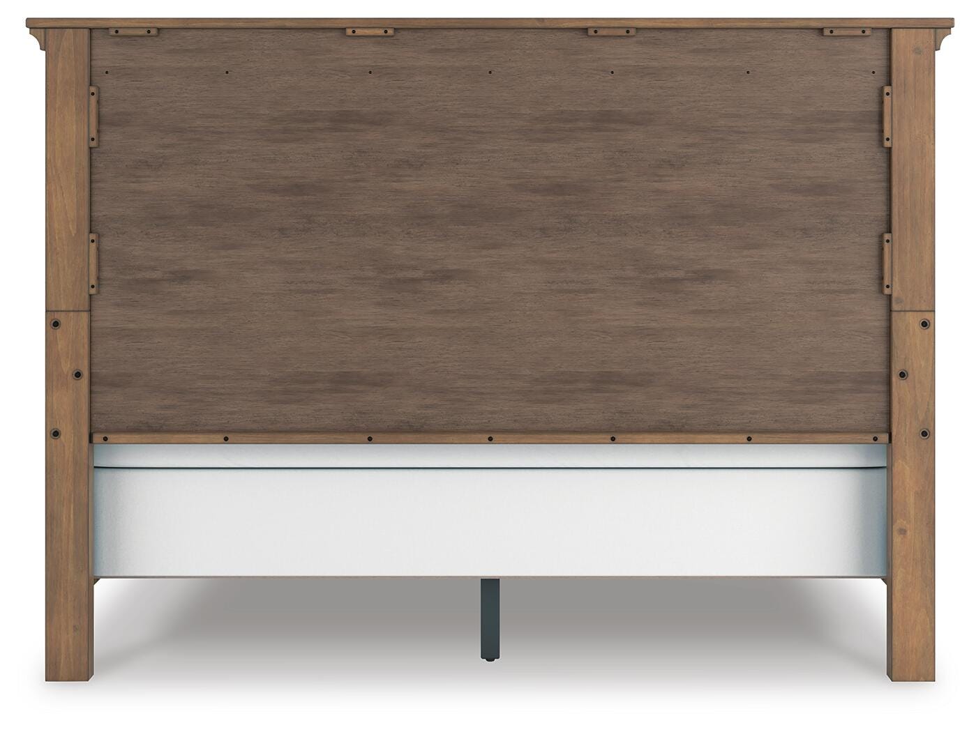 Feddinger Medium Brown King Panel Bed, Dresser, Mirror, Chest and 2 Nightstands