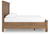 Vandenmore Medium Brown King Panel Storage Bed