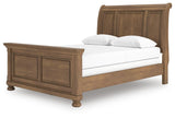 Vandenmore Medium Brown Queen Sleigh Bed