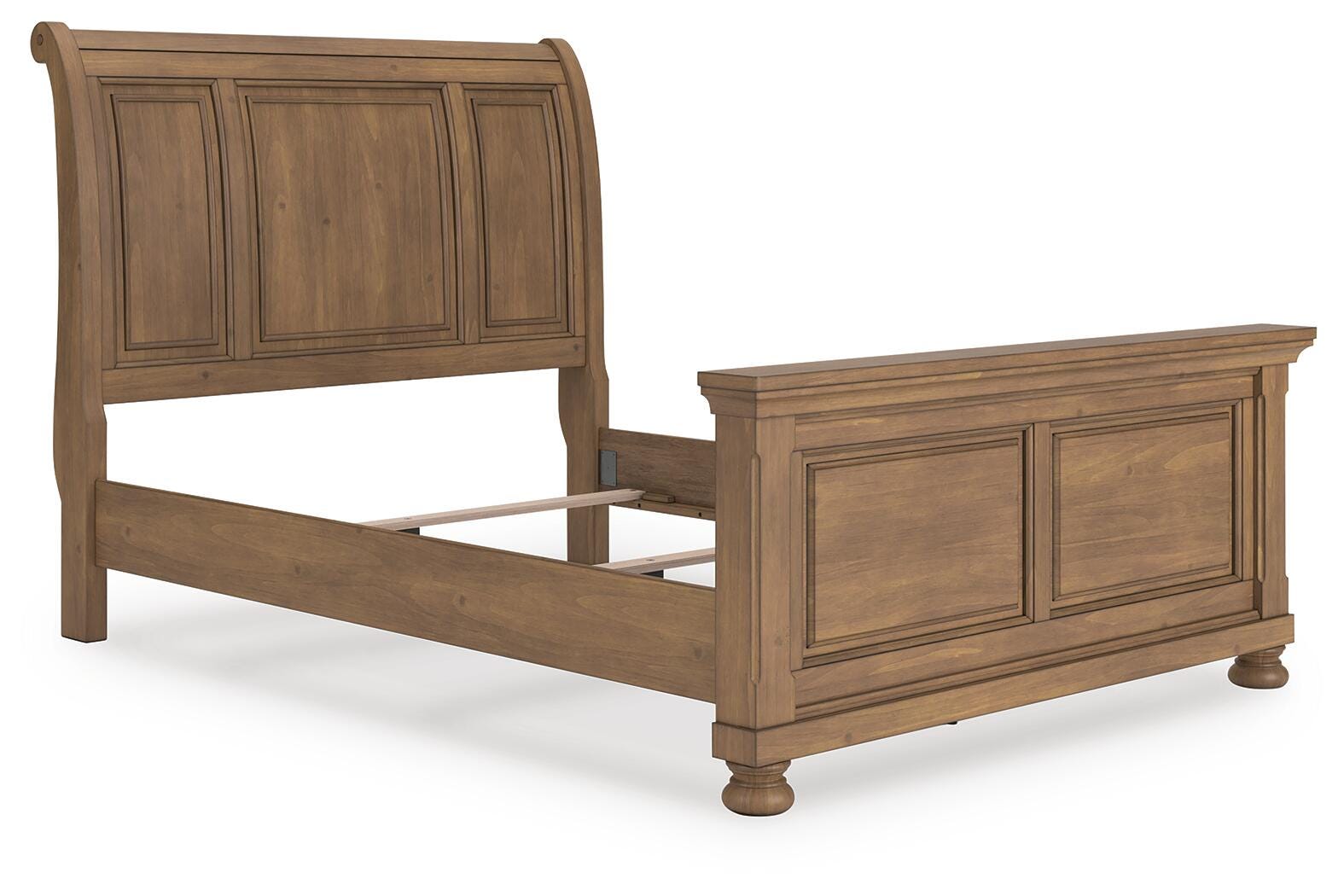 Vandenmore Medium Brown Queen Sleigh Bed