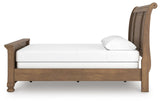 Vandenmore Medium Brown Queen Sleigh Bed
