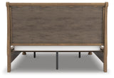 Vandenmore Medium Brown California King Storage Sleigh Bed (Online Special Price)