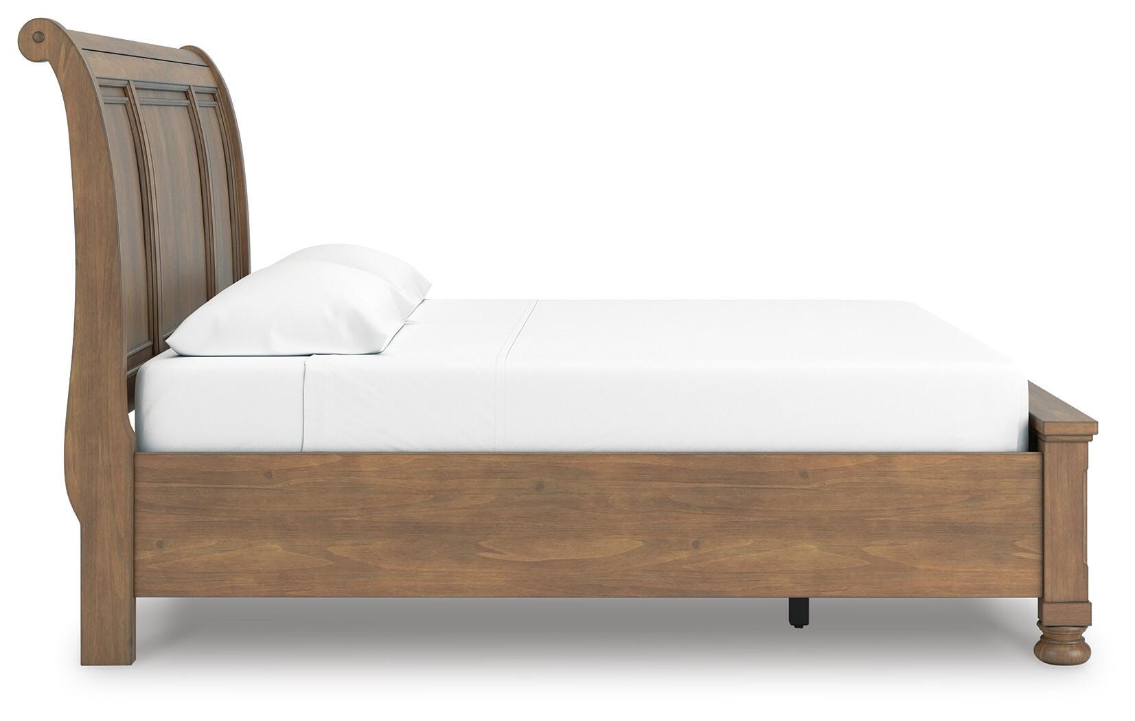 Vandenmore Medium Brown King Storage Sleigh Bed