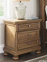 Feddinger Medium Brown Queen Panel Bed, Dresser, Mirror, Chest and 2 Nightstands (Online Special Price)