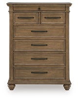 Waynely Medium Brown Chest of Drawers