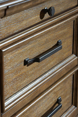 Waynely Medium Brown Dresser