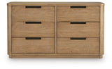 Pamaria Light Brown Dresser
