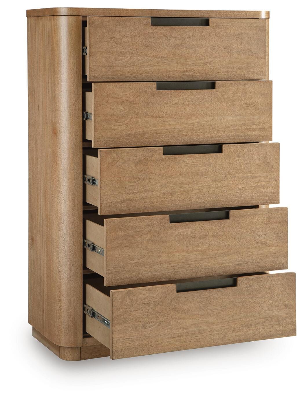 Pamaria Light Brown Chest of Drawers