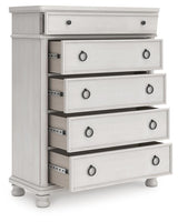 Chadworth Antique White Chest of Drawers