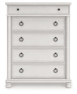 Chadworth Antique White Chest of Drawers