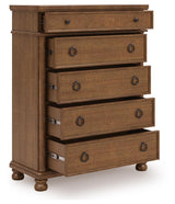 Chadworth Brown Chest of Drawers
