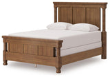 Chadworth Brown Queen Poster Bed (Online Special Price)
