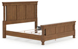 Chadworth Brown California King Poster Bed (Online Special Price)