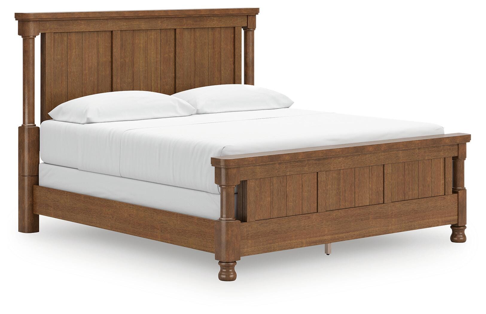 Chadworth Brown California King Poster Bed (Online Special Price)