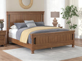 Chadworth Brown California King Poster Bed (Online Special Price)