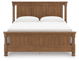 Rowlenstown Brown King Poster Bed, Dresser and 2 Nightstands (Online Special Price)