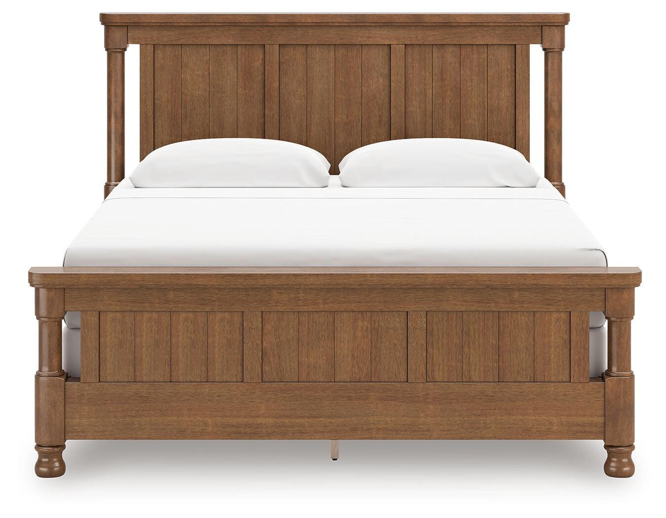 Rowlenstown Brown King Poster Bed, Dresser and 2 Nightstands (Online Special Price)