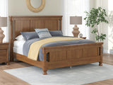 Chadworth Brown King Poster Bed